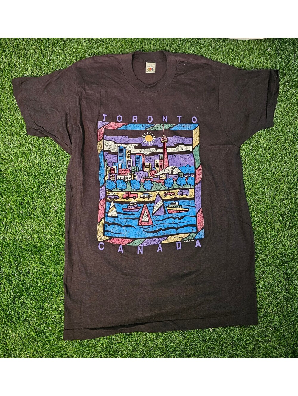 Vintage 1982 Toronto Canada Graphic T-Shirt XL